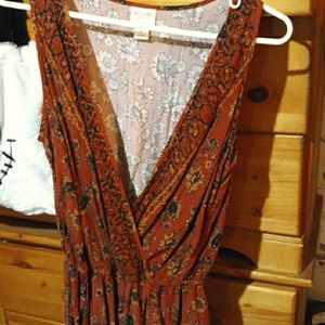 Never worn mossimo romper size s